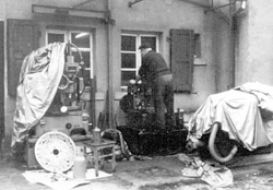 Seifried-Zahnr�der Grundsteinlegung